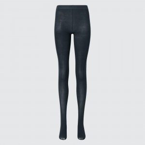 Collant Uniqlo Heattech Thermal Tights Femme Grise Foncé | 6895-CKEDU