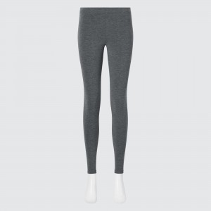 Collant Uniqlo Heattech Ultra Warm Thermal Leggings Femme Grise Foncé | 0759-LJKEH