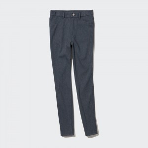 Hauts Uniqlo Heattech Ultra Stretch High Rise Leggings Trousers Femme Grise | 2897-MDJRF
