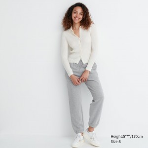 Hauts Uniqlo Joggers Femme Grise | 1362-ECIDX