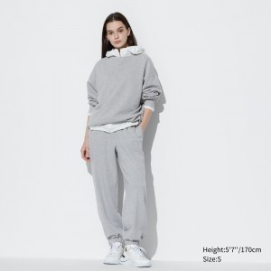 Hauts Uniqlo Joggers Femme Grise | 6317-GNBPF