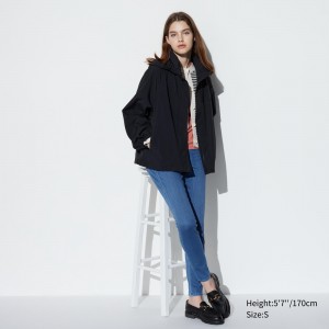 Hauts Uniqlo Ultra Stretch Denim Leggings Femme Bleu | 1046-BRKFD