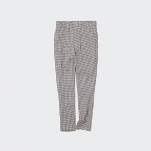 Hauts Uniqlo Ultra Stretch High Rise Cropped Leggings Femme Noir | 1493-WQCRU