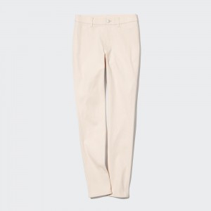 Hauts Uniqlo Ultra Stretch Leggings Trousers Long Femme Blanche | 3047-LOBRS