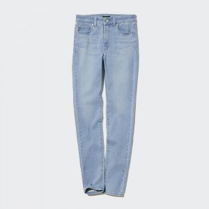 Jean Uniqlo Ultra Stretch High Rise Skinny Fit Jeans Femme Bleu | 9536-LJYDR