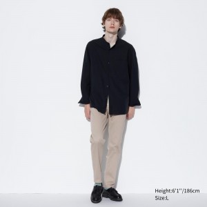 Jean Uniqlo Ultra Stretch Skinny Fit Colour Jeans Homme Beige | 1743-YKADI