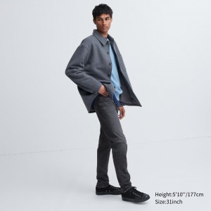 Jean Uniqlo Ultra Stretch Skinny Fit Jeans Homme Grise | 9805-MYACQ