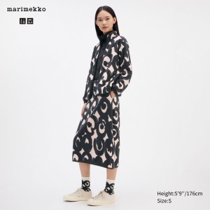 Jupes Uniqlo Fleece Skirt Femme Noir | 4679-MNLGF