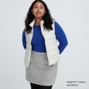 Jupes Uniqlo Tweed Mini Skirt Femme Grise | 4639-PAJUB