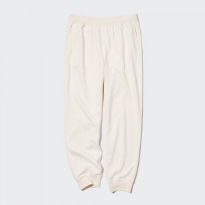 Pantalon Jogger Uniqlo Joggers Homme Blanche | 6793-SHUAM