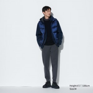 Pantalon Jogger Uniqlo Ultra Stretch Dry Ex Joggers Long Homme Grise Foncé | 1846-GOBUP