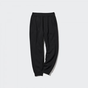 Pantalon Jogging Uniqlo Pile Lined Joggers Enfant Noir | 2094-PRAJS