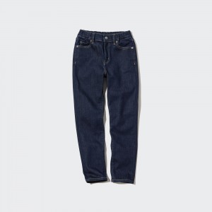 Pantalon Jogging Uniqlo Ultra Stretch Soft Jeans Enfant Bleu | 7248-ZQMEA
