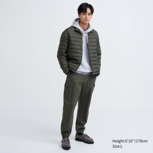 Pantalons Uniqlo Cargo Joggers Homme Vert Olive | 8716-CKHVT