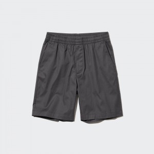 Pantalons Uniqlo Dry Stretch Easy Shorts Homme Grise Foncé | 3926-SGAKH