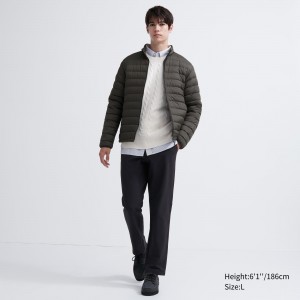 Pantalons Uniqlo Heattech Easy Trousers Homme Noir | 7406-IUBZW