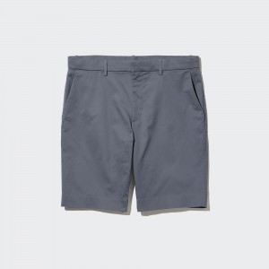 Pantalons Uniqlo Stretch Slim Fit Shorts Homme Grise | 9756-QJTXS