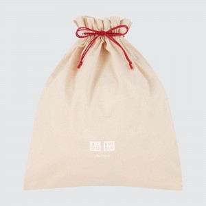 Sacs Uniqlo Gift Bag Reusable Tote Femme Blanche | 4023-UTDCB
