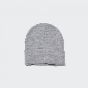 Sacs Uniqlo Heattech Watch Cap Femme Grise | 5402-LVUPB