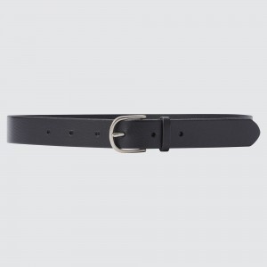 Sacs Uniqlo Leather Belt Femme Noir | 0826-VQYHA