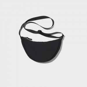 Sacs Uniqlo Round Mini Shoulder Bag Femme Noir | 6834-DZKBG