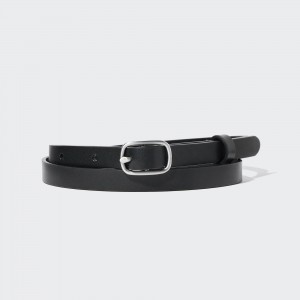 Sacs Uniqlo Skinny Dress Belt Femme Noir | 7853-OPBJV