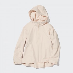 Vestes Uniqlo Blocktech Parka Femme Beige | 8609-GODZL