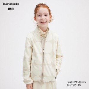 Vestes Uniqlo Fleece Zipped Jacket Enfant Grise Clair | 0173-TKVLQ