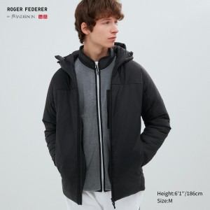 Vestes Uniqlo Light Warm Padded Parka Homme Noir | 8495-DYWXN