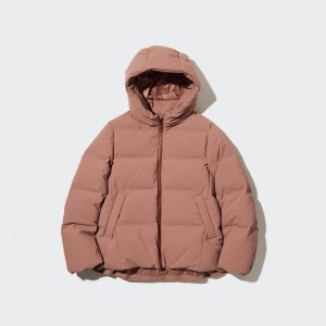 Vestes Uniqlo Seamless Down Parka Femme Orange | 6017-GSDKY