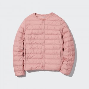 Vestes Uniqlo Ultra Light Down Compact Jacket Femme Rose | 6058-AHIZT