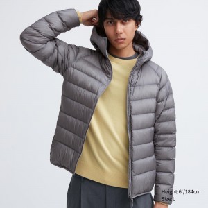 Vestes Uniqlo Ultra Light Down Parka Homme Grise | 1984-WQSNG